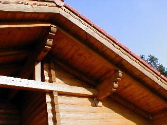 Massiv das Ferienhaus - Allergiker Ferienwohnung - Blockhaus in Stamsried / Bayerischer Wald / 
      Oberpfalz