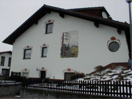 Stattliches Wohnhaus im Feriendorf Stamsried Ferienhaus - Ferienwohnung - Blockhaus in Stamsried / Bayerischer Wald / Oberpfalz